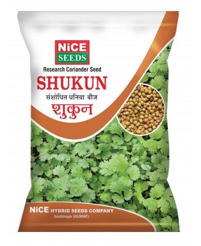 Nice Shukun Coriander संशोधित धनिया बीज  नाईस - शुकुन 